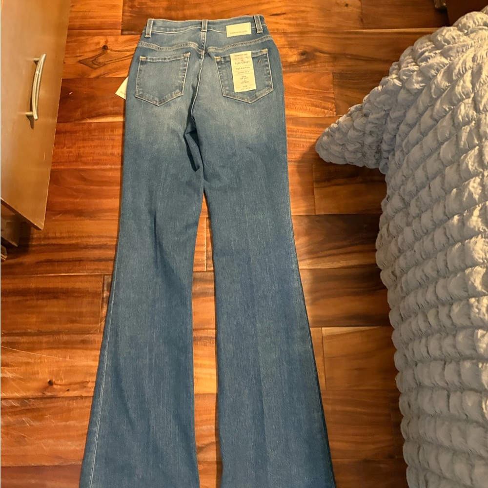 Current/Elliott The Side Street High Rise Flare Jeans Size 24 NWT $188 (0392) - Picture 9 of 10